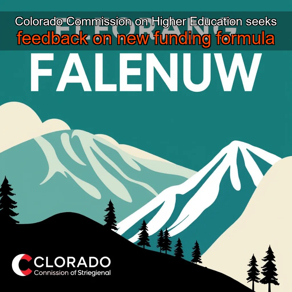 You are currently viewing Colorado Commission on Higher Education seeks feedback on new funding formula