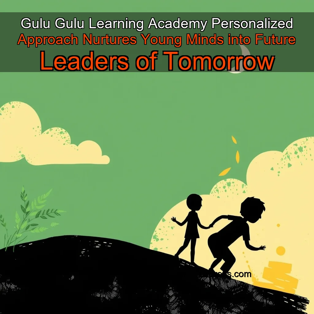 You are currently viewing Gulu Gulu Learning Academy Personalized Approach Nurtures Young Minds into Future Leaders of Tomorrow