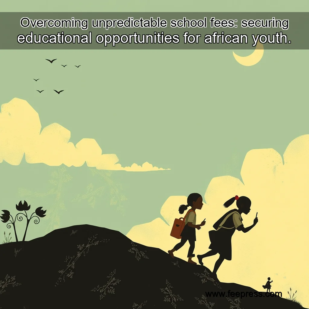 You are currently viewing Overcoming unpredictable school fees: securing educational opportunities for african youth.