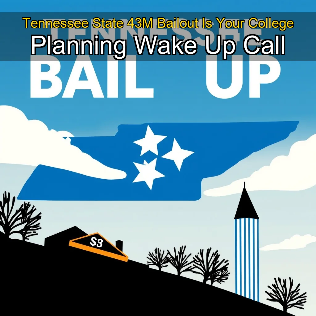 You are currently viewing Tennessee State 43M Bailout Is Your College Planning Wake  Up Call