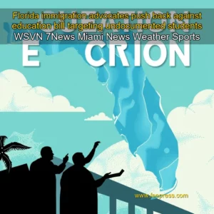Read more about the article Florida immigration advocates push back against education bill targeting undocumented students  WSVN 7News  Miami News  Weather  Sports