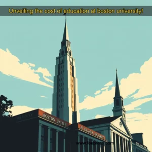 Read more about the article Unveiling the cost of education at boston university!