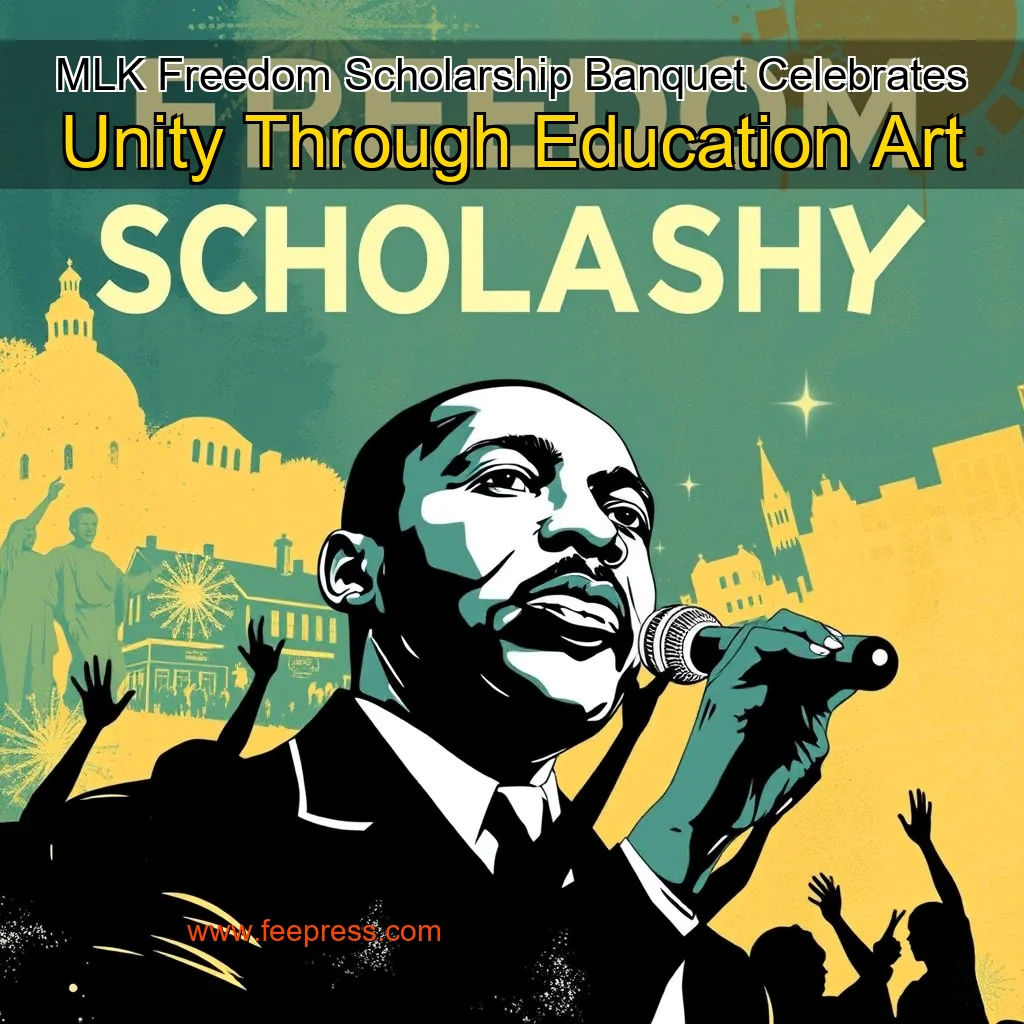 You are currently viewing MLK Freedom Scholarship Banquet Celebrates Unity Through Education  Art