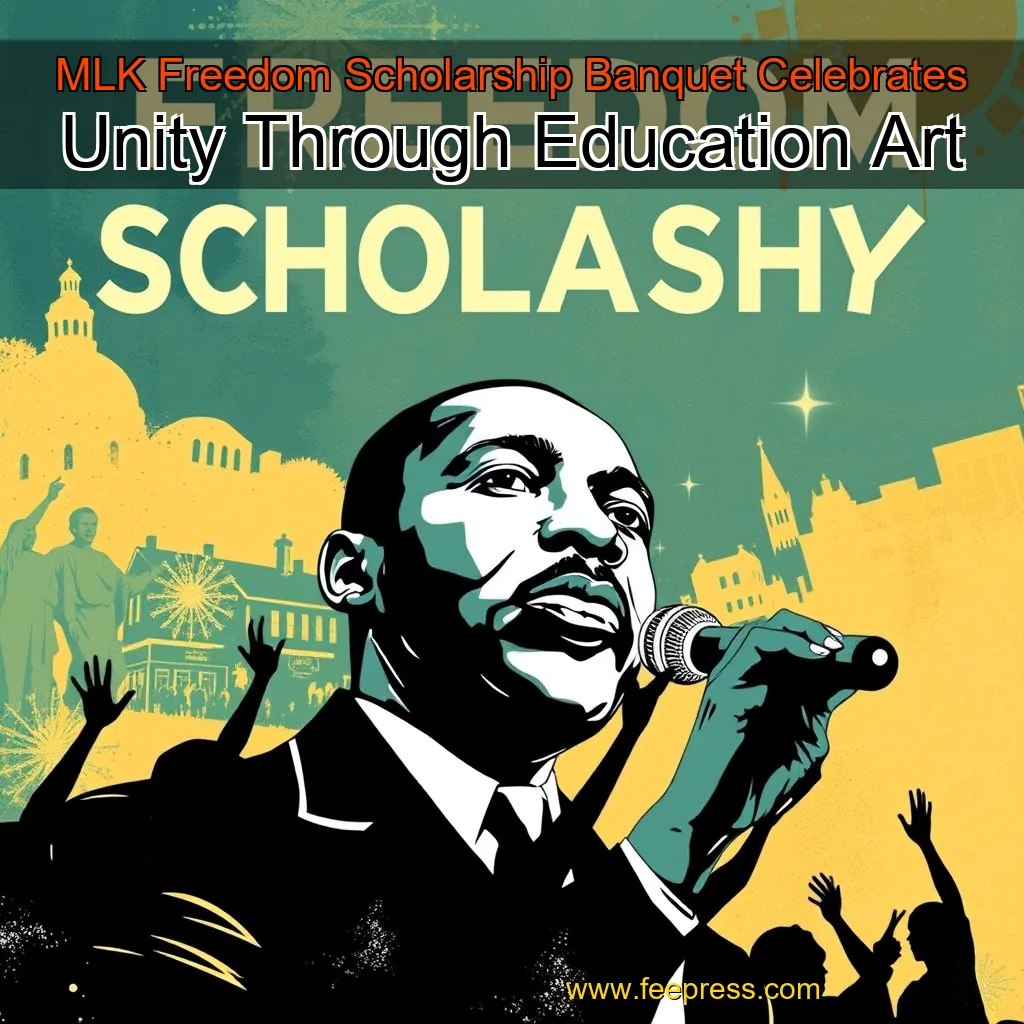 You are currently viewing MLK Freedom Scholarship Banquet Celebrates Unity Through Education  Art