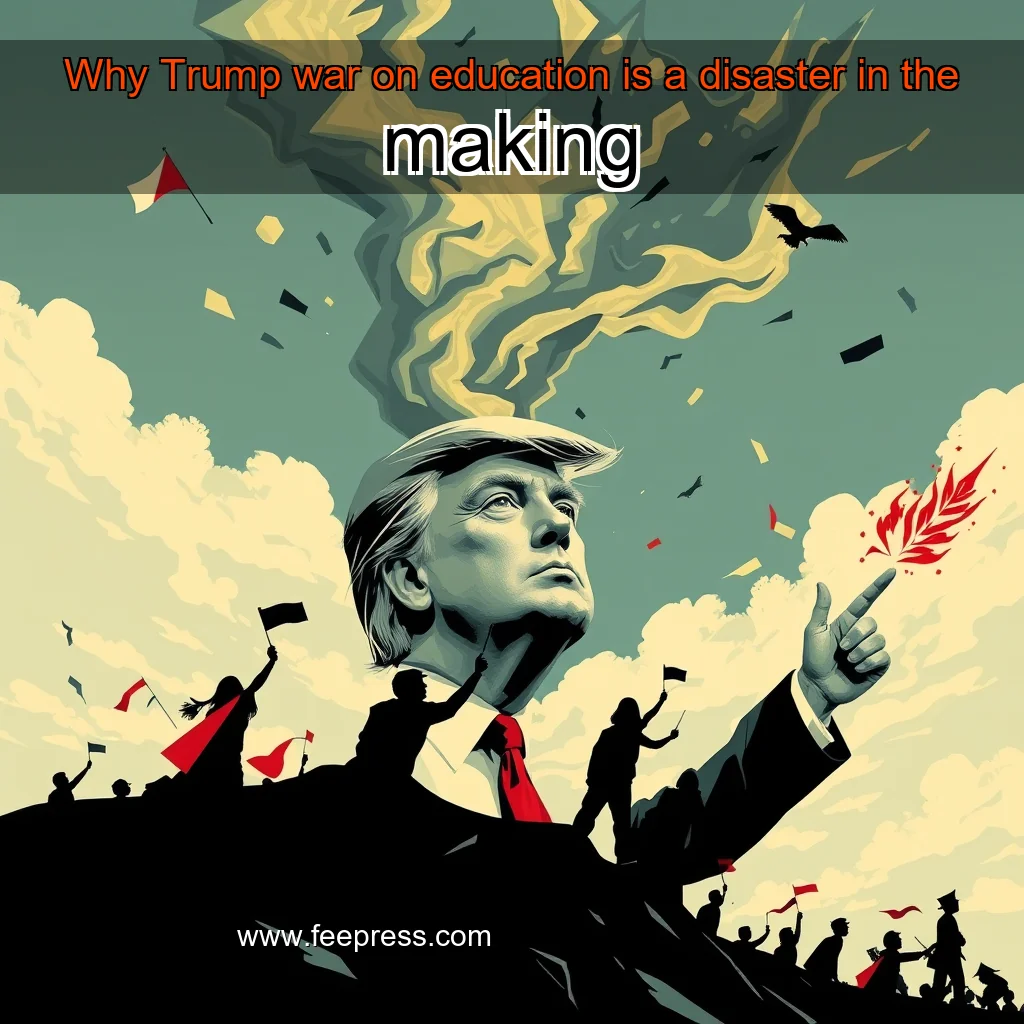 You are currently viewing Why Trump war on education is a disaster in the making