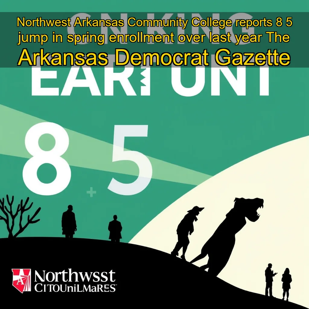 You are currently viewing Northwest Arkansas Community College reports 8  5  jump in spring enrollment over last year  The Arkansas Democrat  Gazette