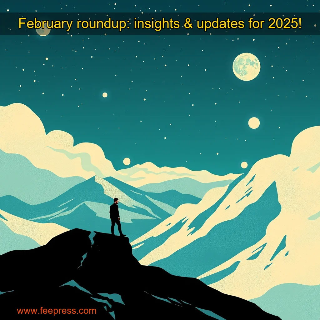 Read more about the article February roundup: insights & updates for 2025!