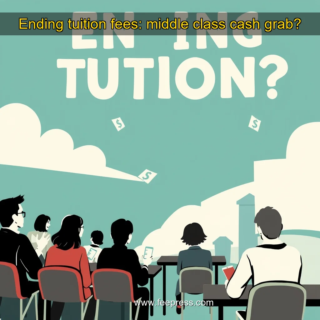 Read more about the article Ending tuition fees: middle class cash grab?