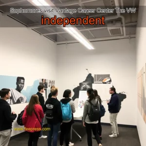 Read more about the article Sophomores visit Vantage Career Center  The VW independent