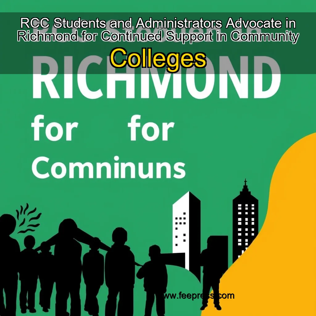 Read more about the article RCC Students and Administrators Advocate in Richmond for Continued Support in Community Colleges