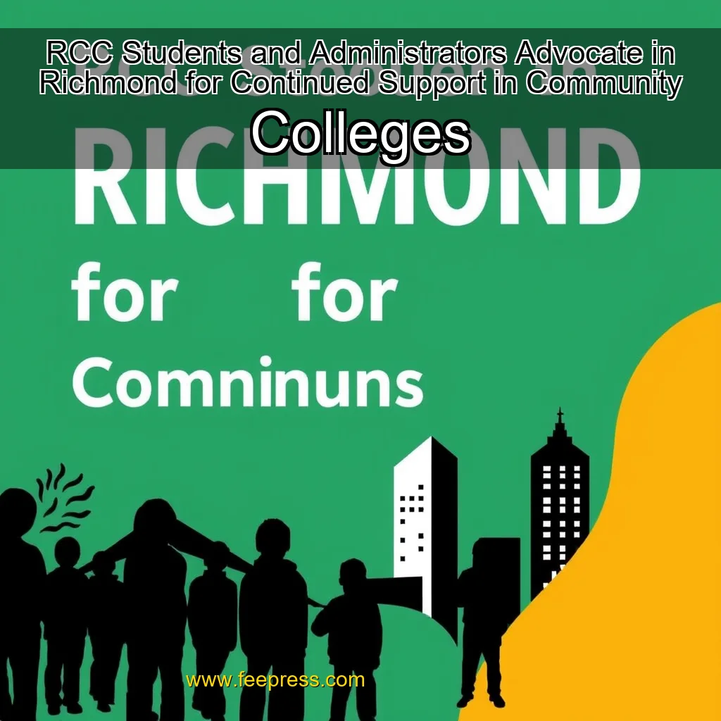 Read more about the article RCC Students and Administrators Advocate in Richmond for Continued Support in Community Colleges