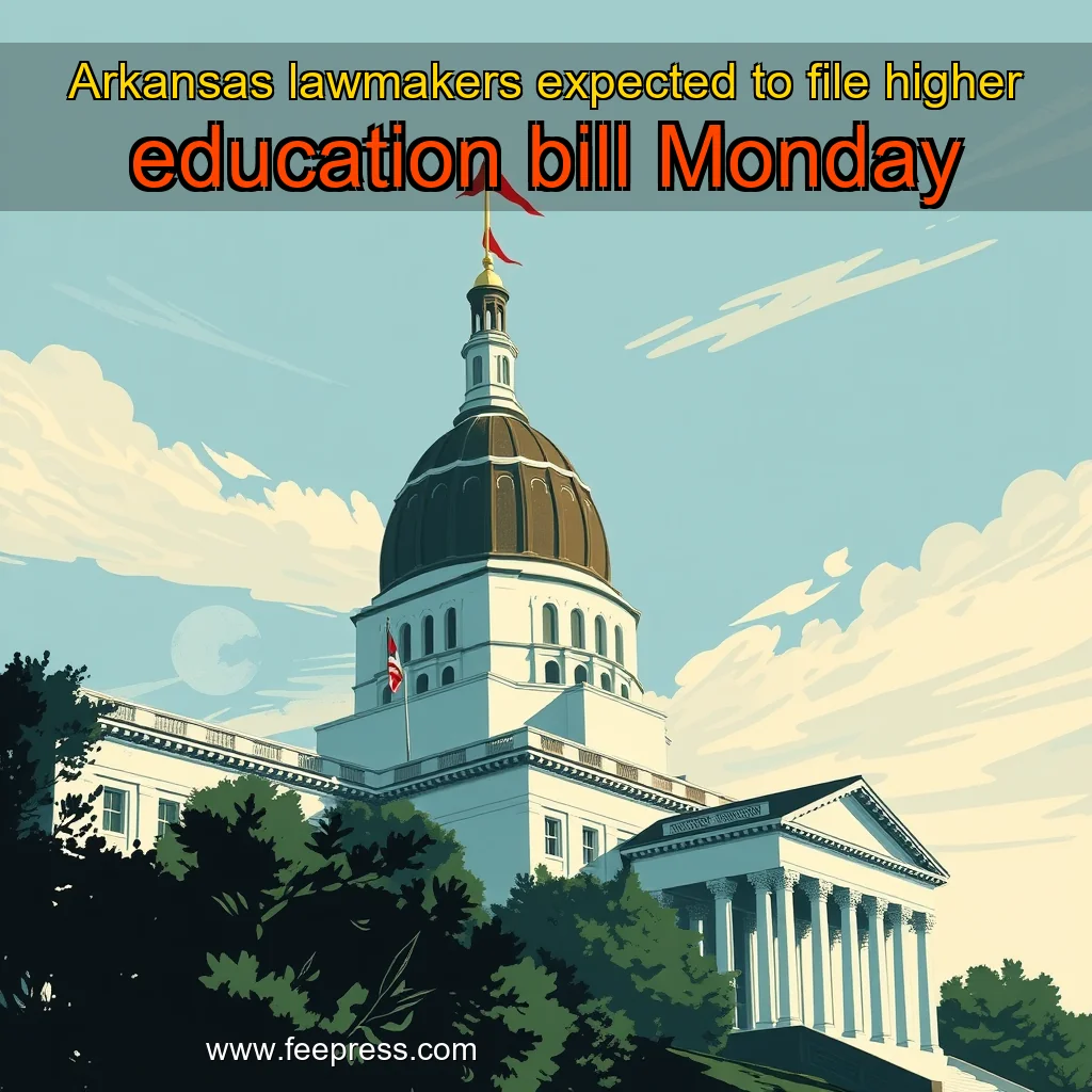 Read more about the article Arkansas lawmakers expected to file higher education bill Monday