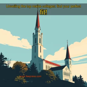 Read more about the article Unveiling the top maine colleges: find your perfect fit!
