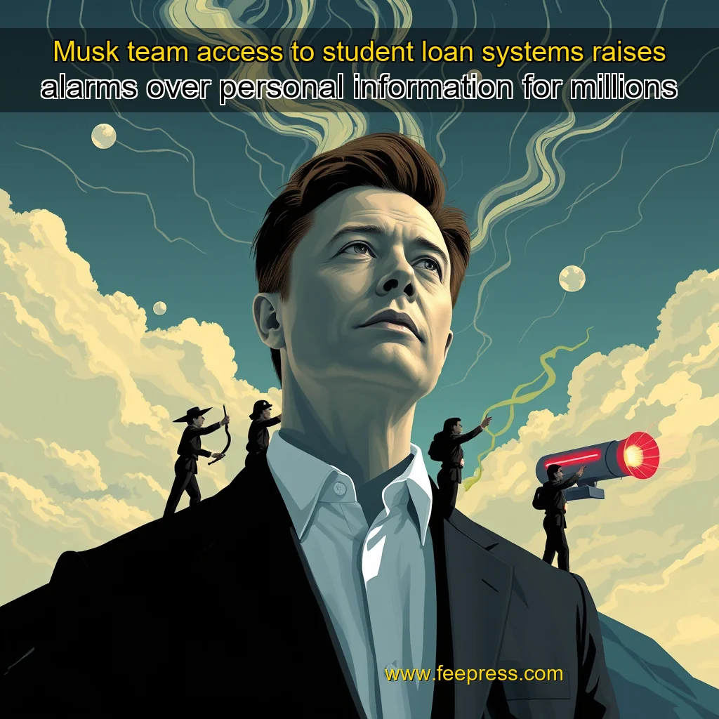 Read more about the article Musk team access to student loan systems raises alarms over personal information for millions