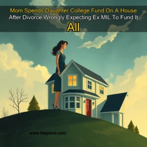 Read more about the article Mom Spends Daughter College Fund On A House After Divorce  Wrongly Expecting Ex  MIL To Fund It All