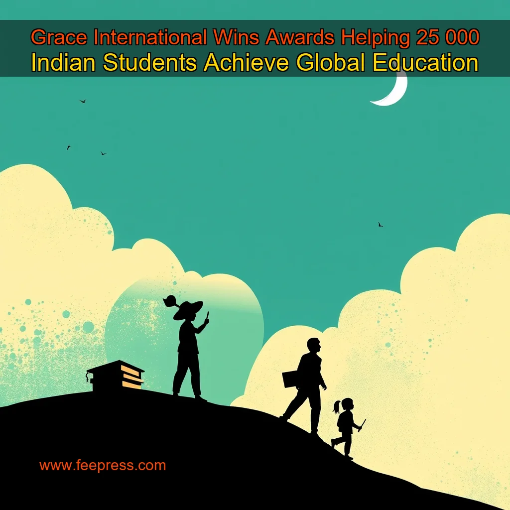 Read more about the article Grace International Wins Awards  Helping 25  000 Indian Students Achieve Global Education