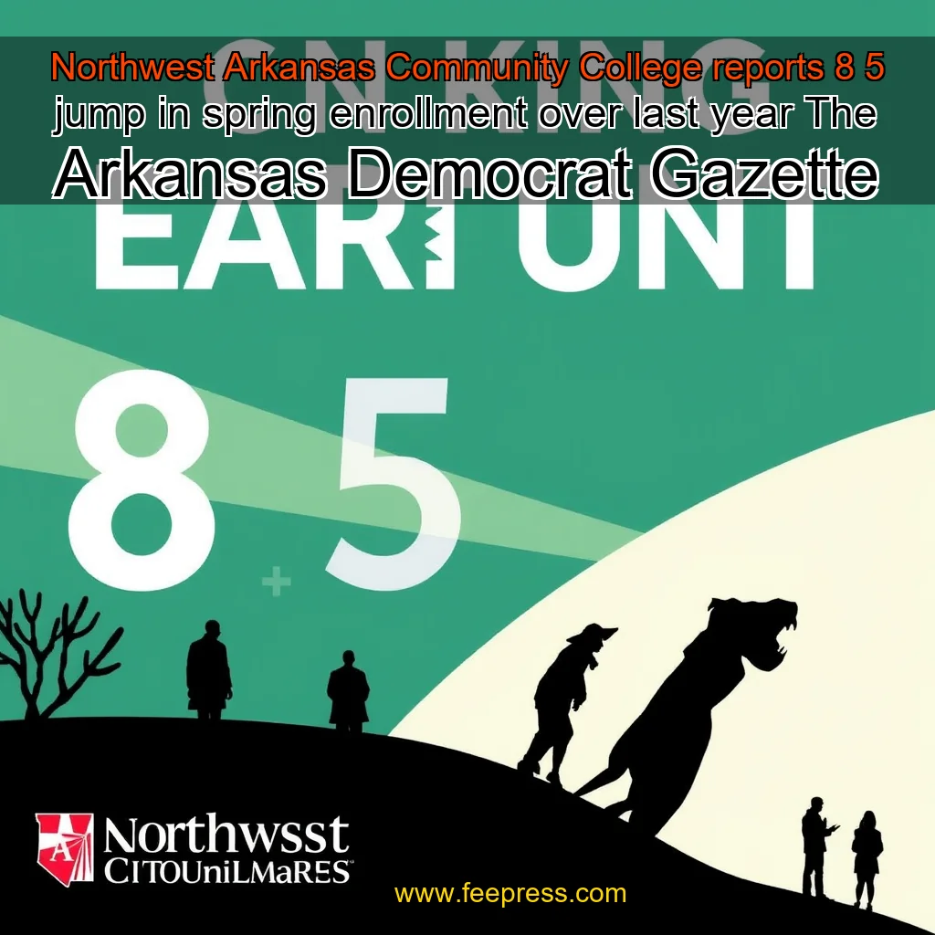 You are currently viewing Northwest Arkansas Community College reports 8  5  jump in spring enrollment over last year  The Arkansas Democrat  Gazette