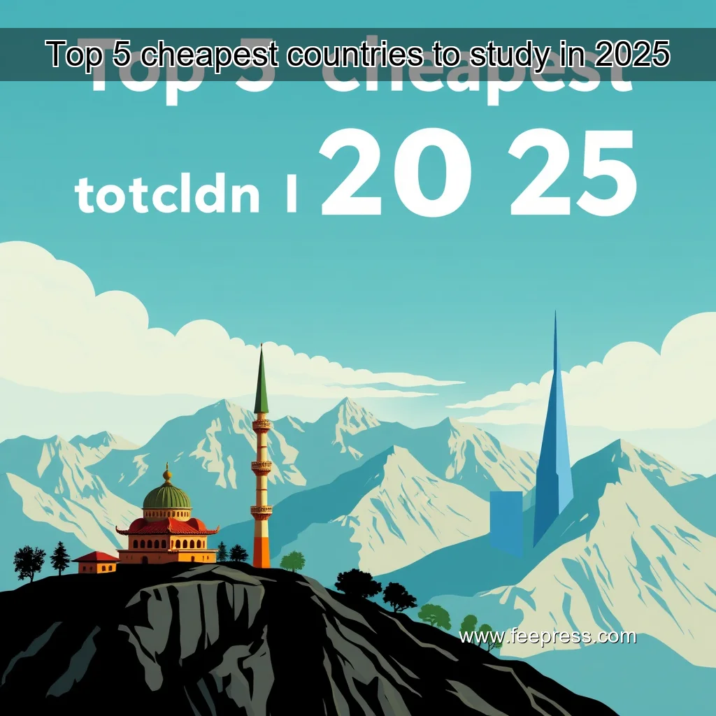Read more about the article Top 5 cheapest countries to study in 2025