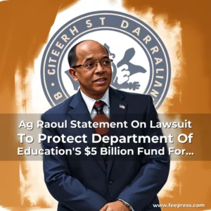 Artistic representation for Ag Raoul Statement On Lawsuit To Protect Department Of Education'S $5 Billion Fund For Student Success And Equity, And $1.