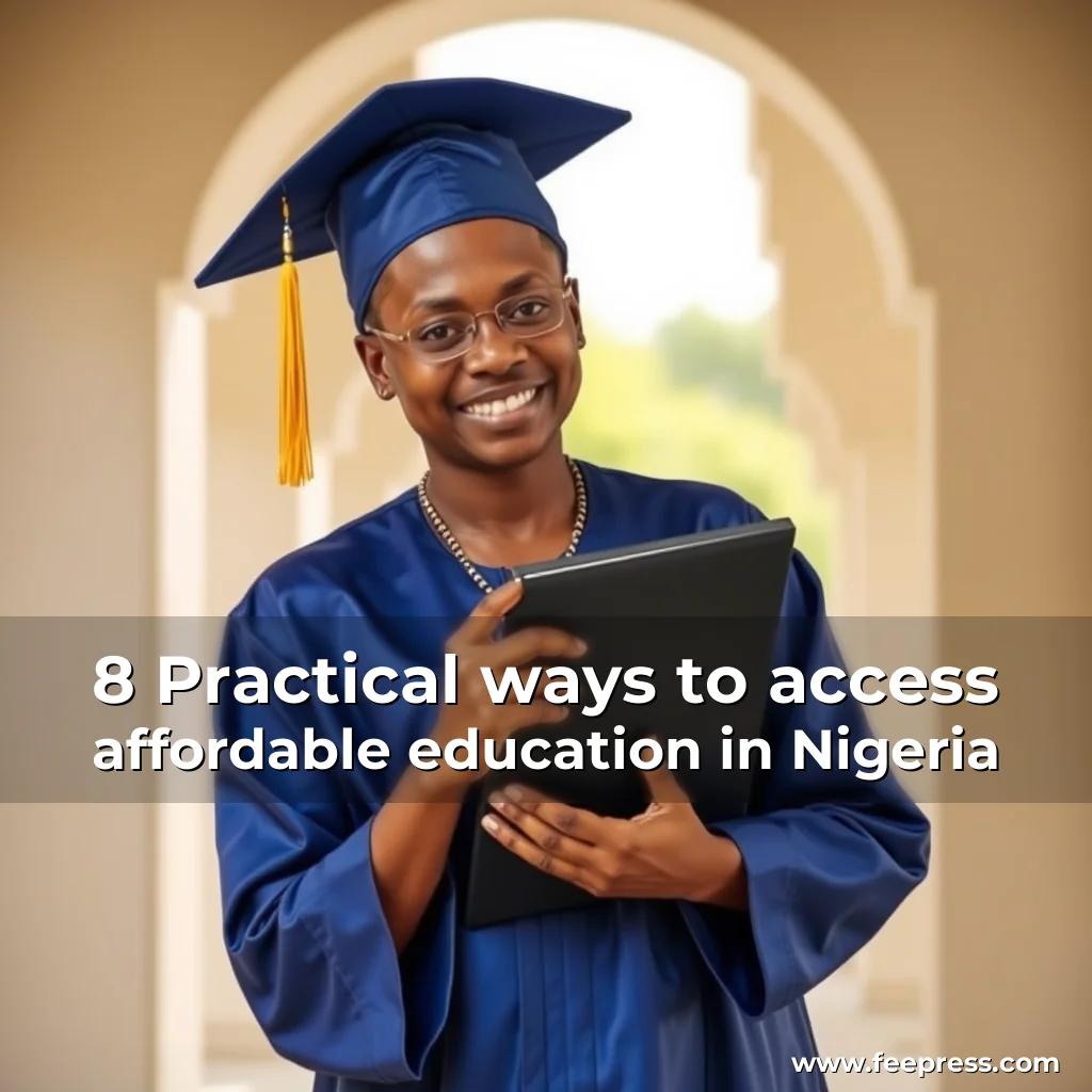 Read more about the article 8 Practical ways to access affordable education in Nigeria