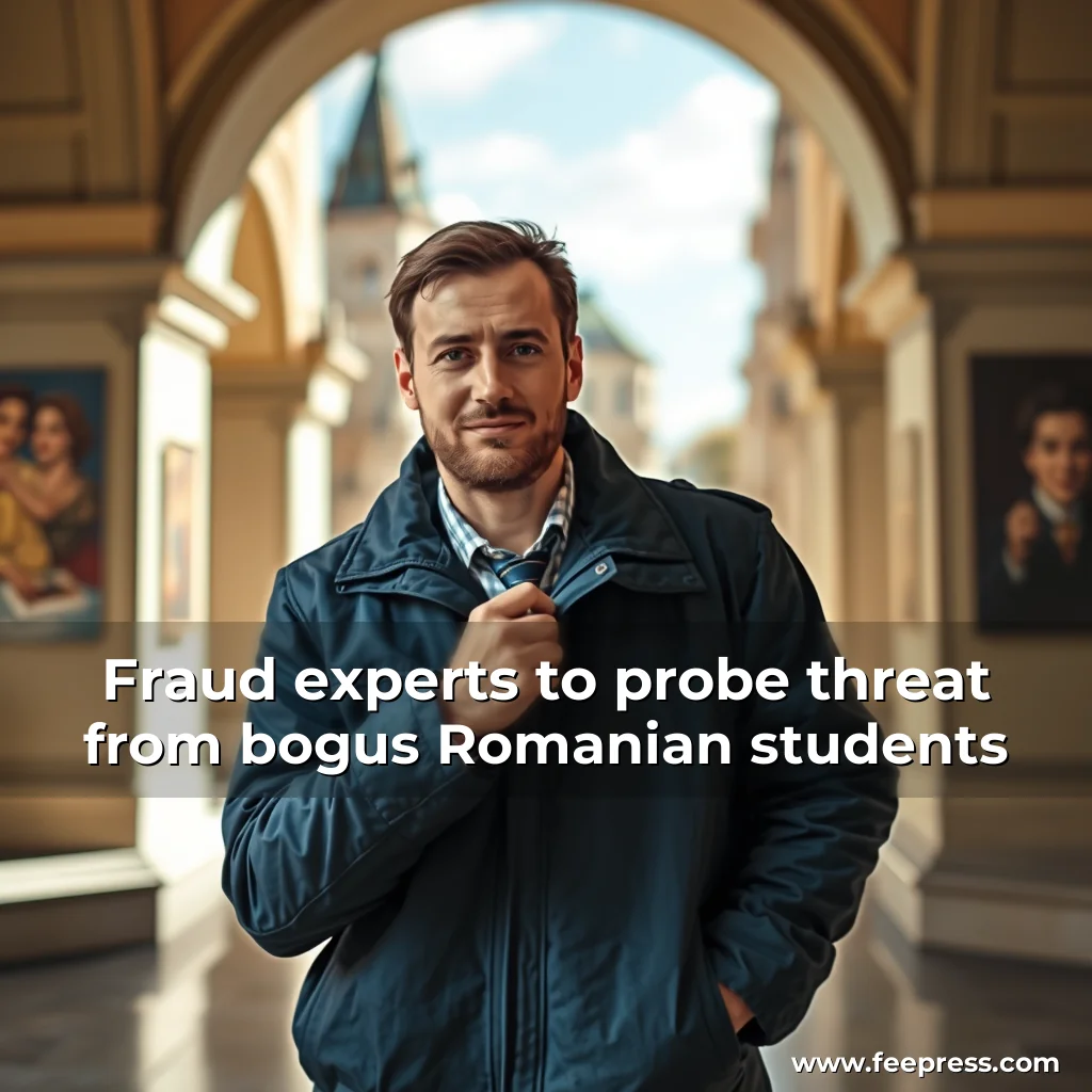 You are currently viewing Fraud experts to probe threat from bogus Romanian students