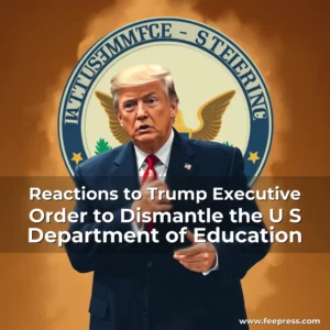 Read more about the article Reactions to Trump Executive Order to Dismantle the U  S  Department of Education