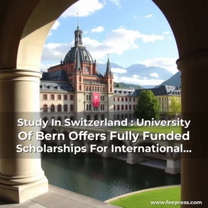 Read more about the article Study In Switzerland : University Of Bern Offers Fully Funded Scholarships For International Students!
