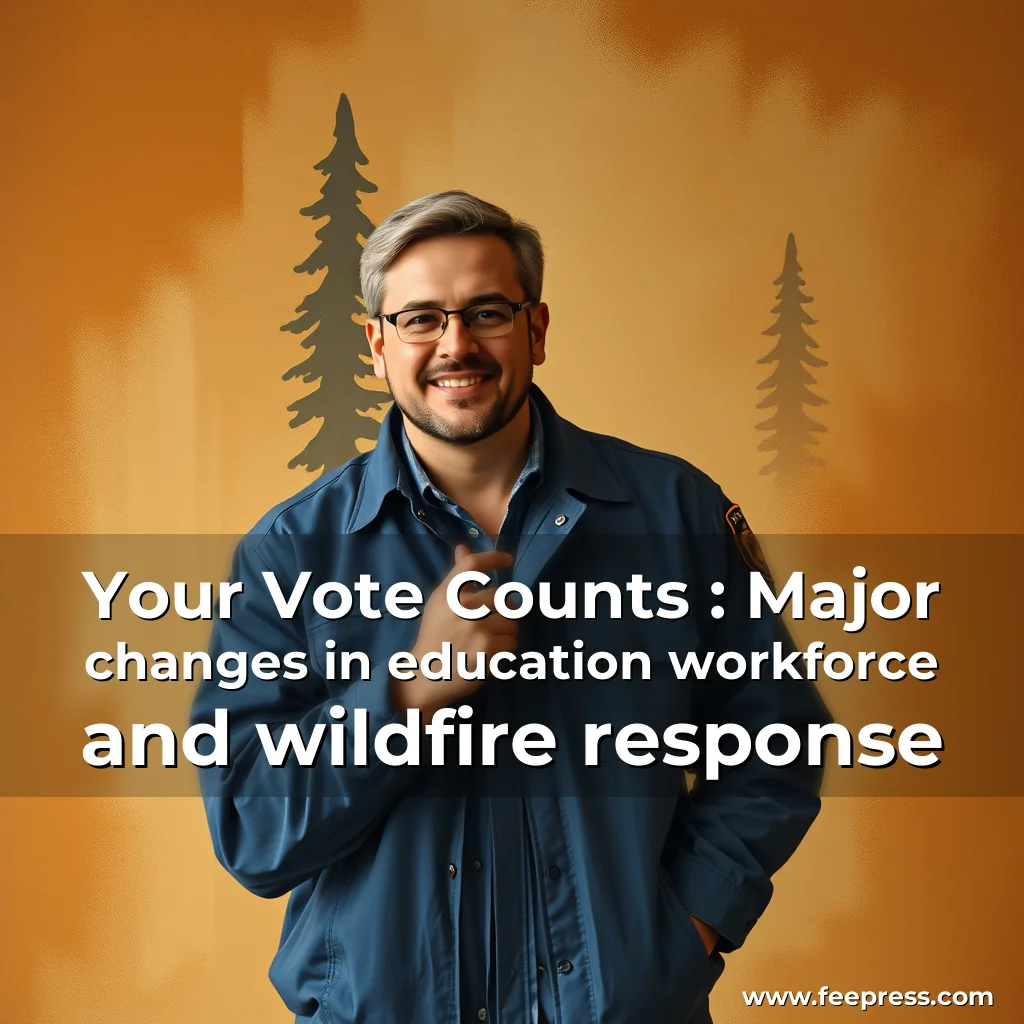 You are currently viewing Your Vote Counts : Major changes in education  workforce  and wildfire response