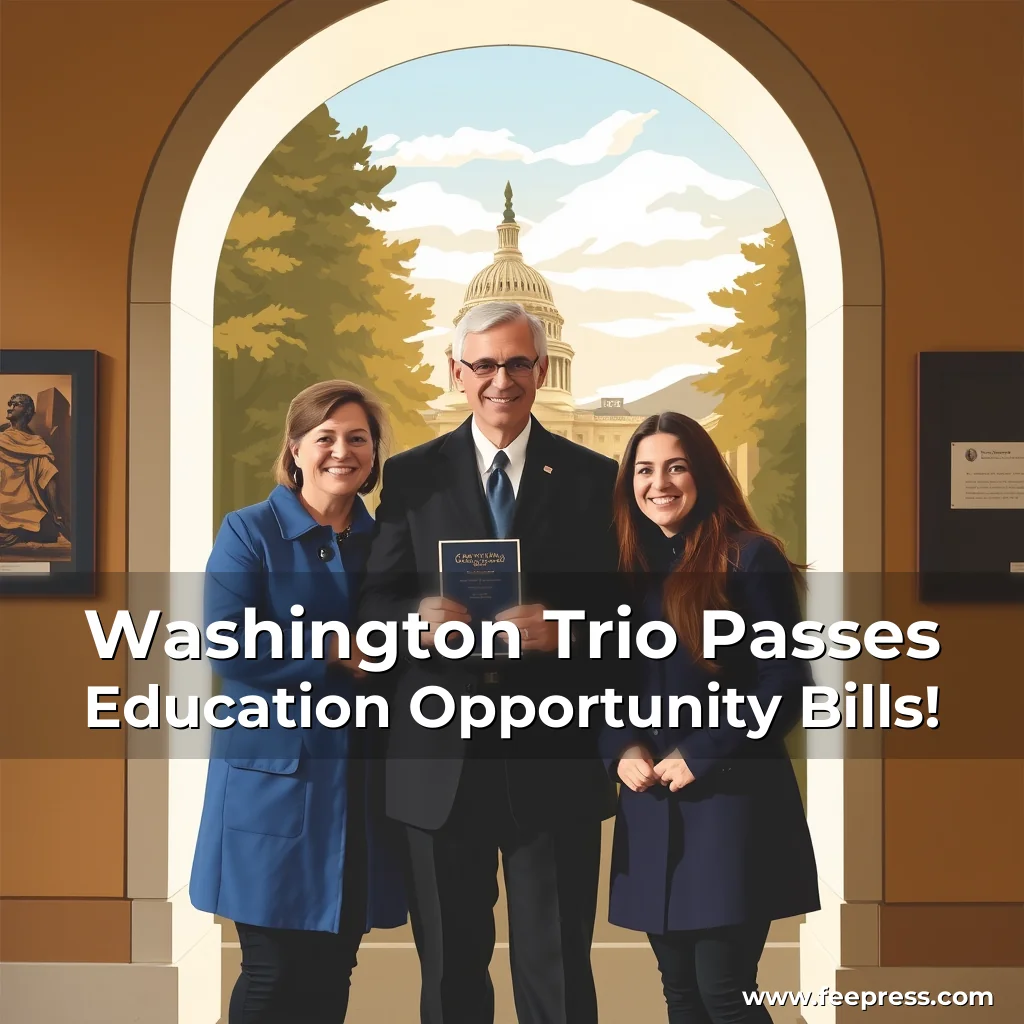 Read more about the article Washington Trio Passes Education Opportunity Bills!