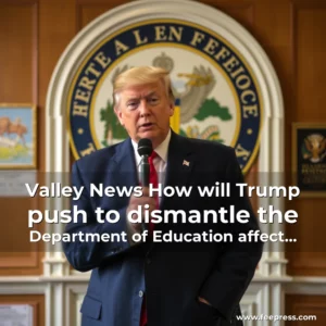 Read more about the article Valley News  How will Trump push to dismantle the Department of Education affect Vermont