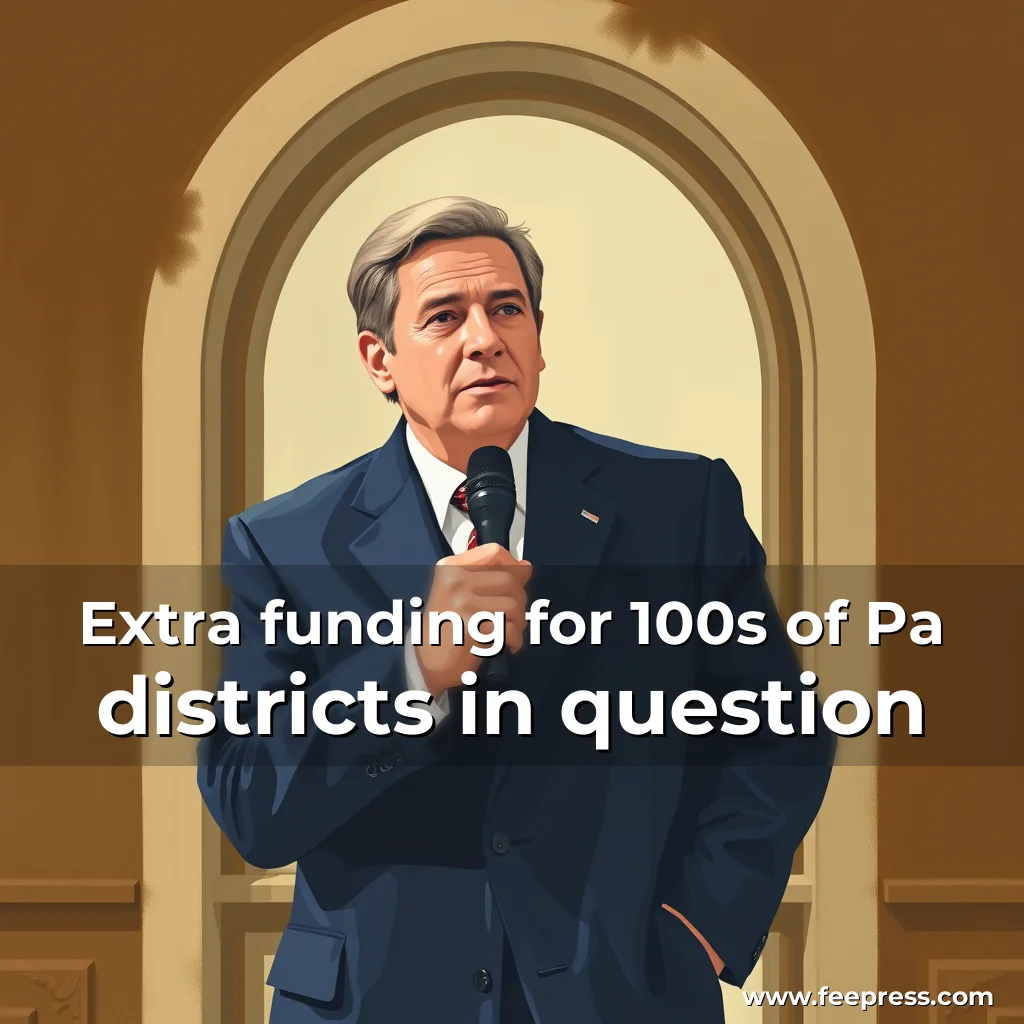 You are currently viewing Extra funding for 100s of Pa  districts in question