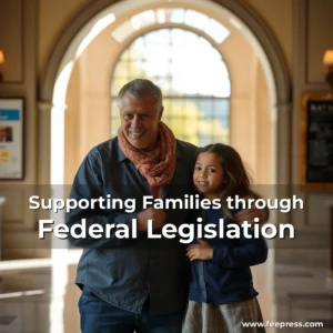 Artistic representation for Supporting Families through Federal Legislation