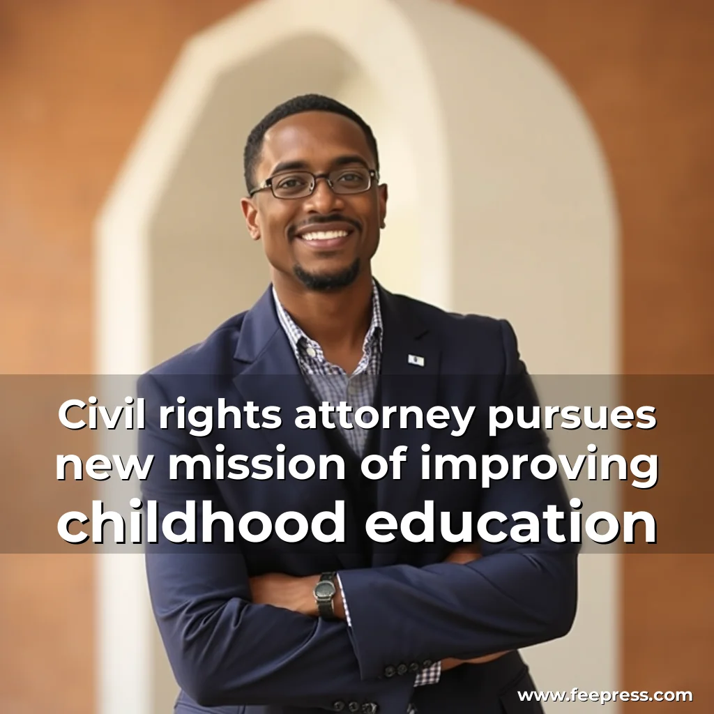 Artistic representation for Civil rights attorney pursues new mission of improving childhood education