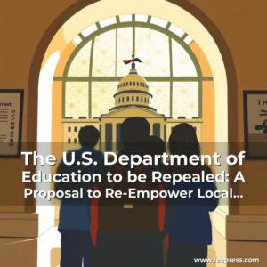 Read more about the article The U.S. Department of Education to be Repealed: A Proposal to Re-Empower Local Education