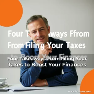 Artistic representation for Four Takeaways From Filing Your Taxes to Boost Your Finances