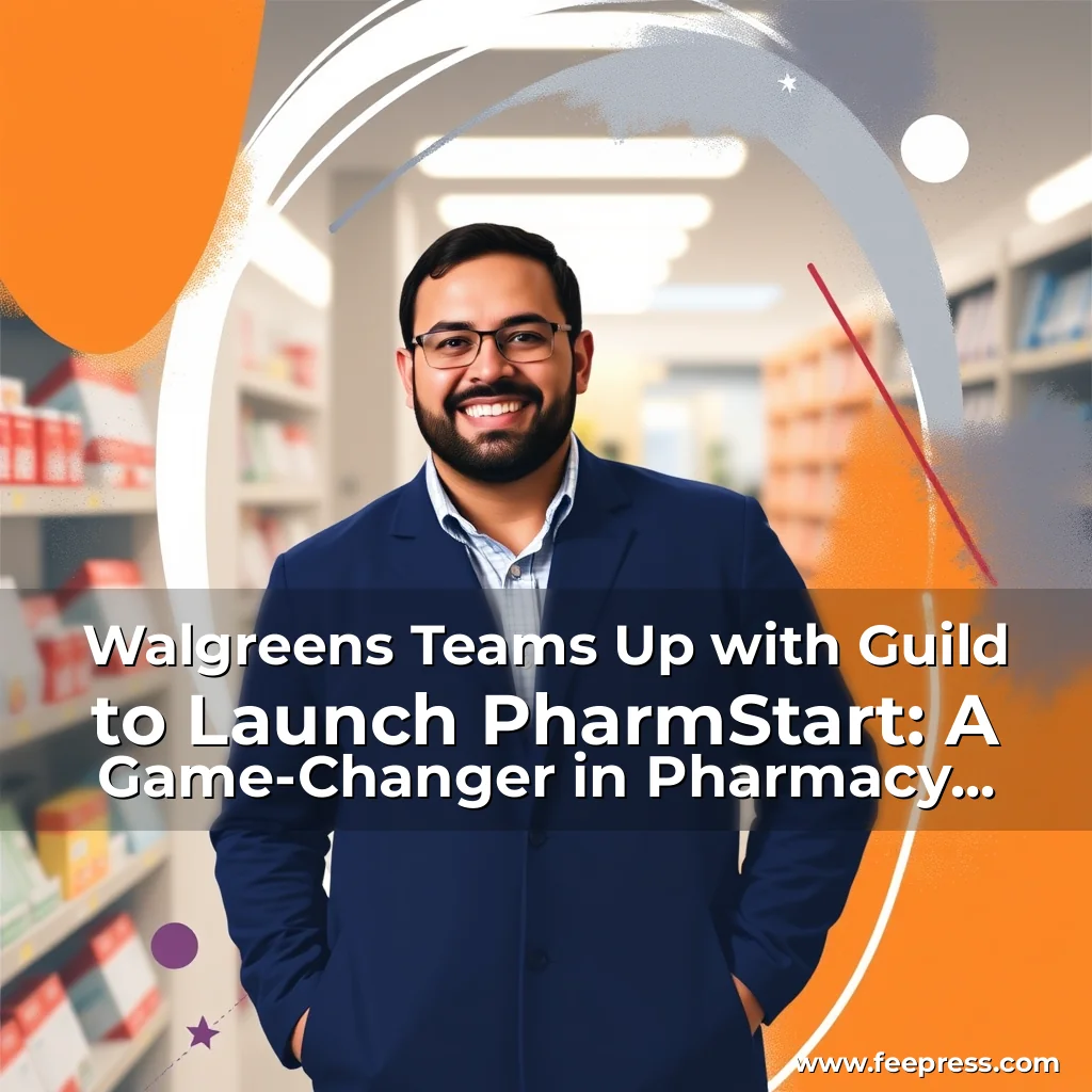 Artistic representation for Walgreens Teams Up with Guild to Launch PharmStart: A Game-Changer in Pharmacy Talent Development