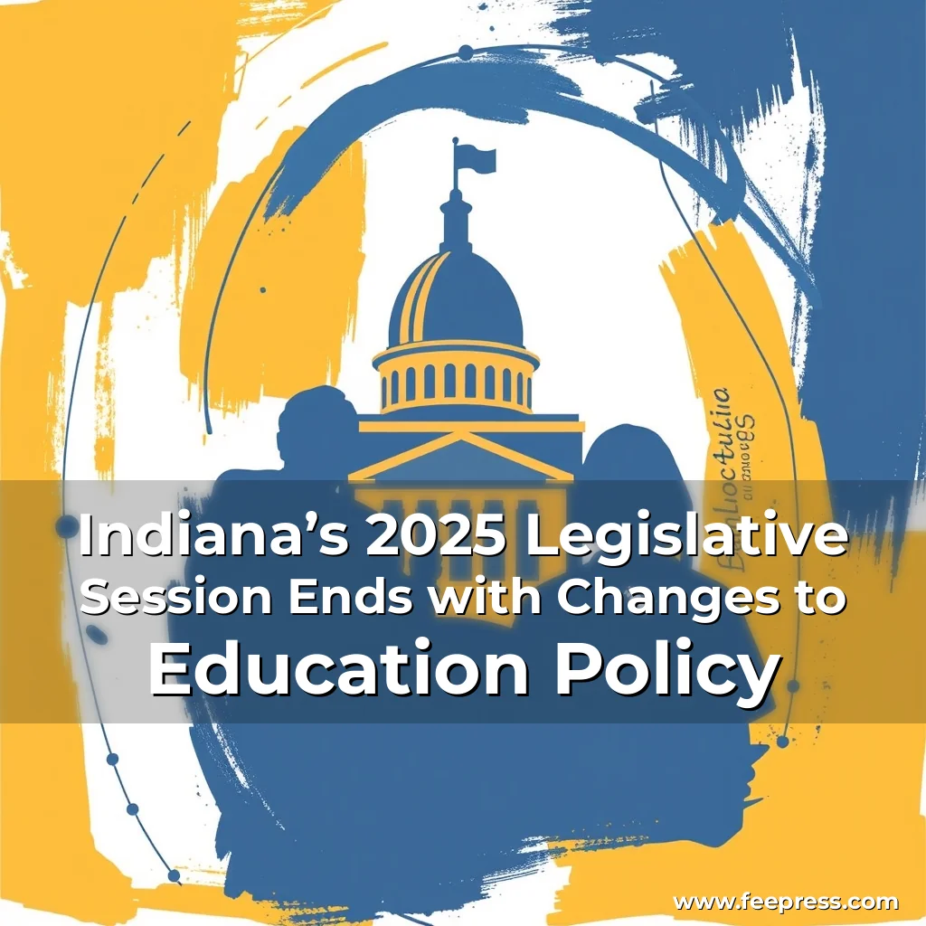 Read more about the article Indiana’s 2025 Legislative Session Ends with Changes to Education Policy