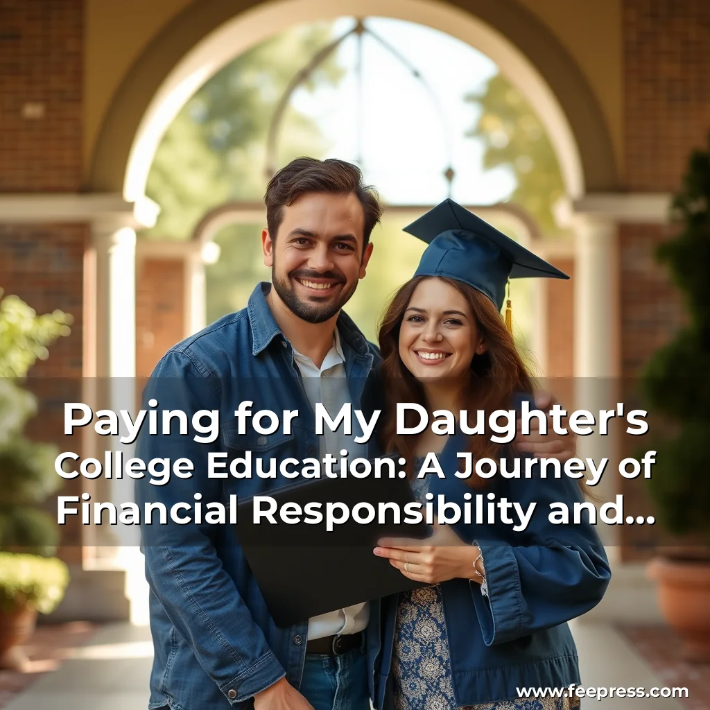 Artistic representation for Paying for My Daughter's College Education: A Journey of Financial Responsibility and Sacrifice