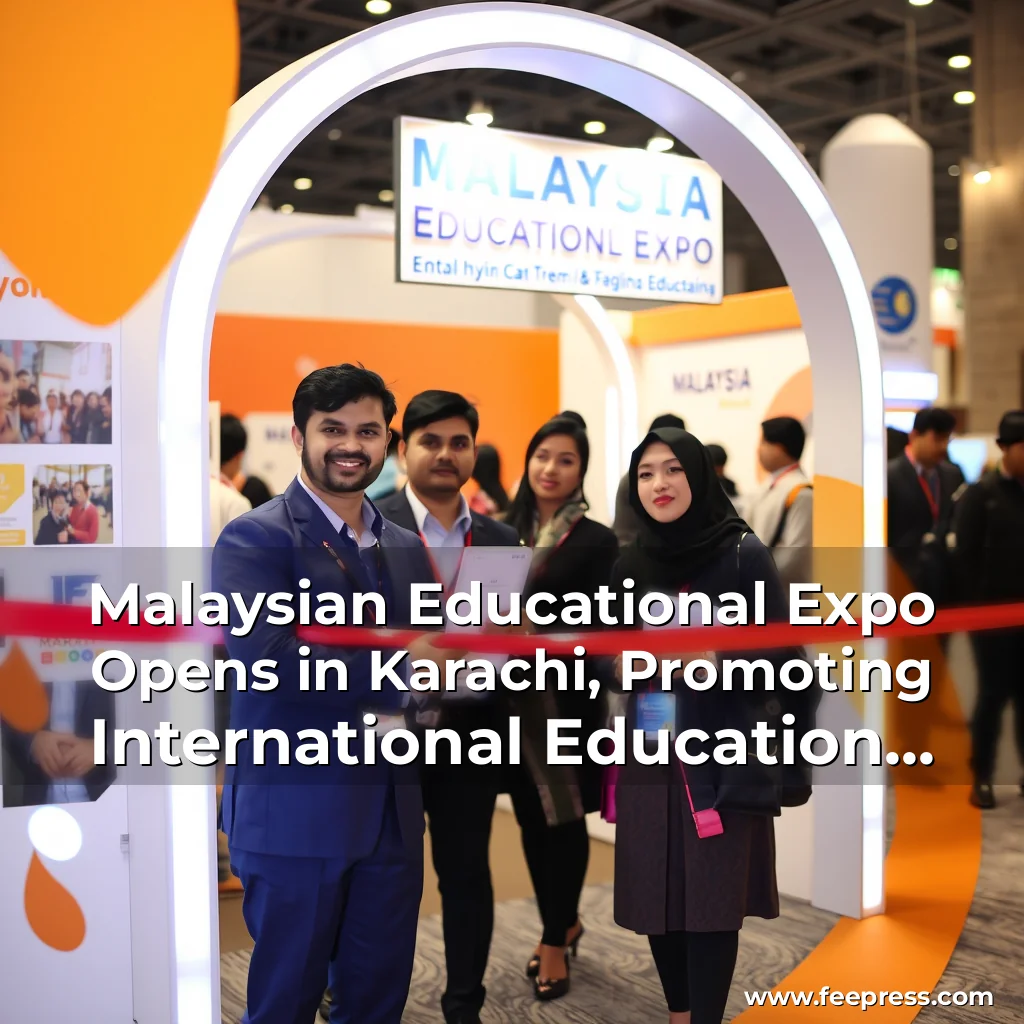 Artistic representation for Malaysian Educational Expo Opens in Karachi, Promoting International Education Opportunities
