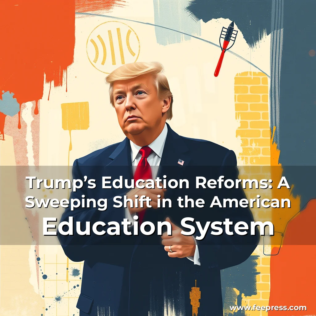 You are currently viewing Trump’s Education Reforms: A Sweeping Shift in the American Education System