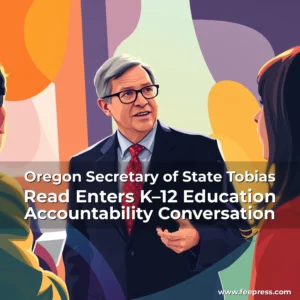Read more about the article Oregon Secretary of State Tobias Read Enters K–12 Education Accountability Conversation