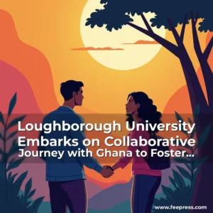 Artistic representation for Loughborough University Embarks on Collaborative Journey with Ghana to Foster Youth Development and Innovation