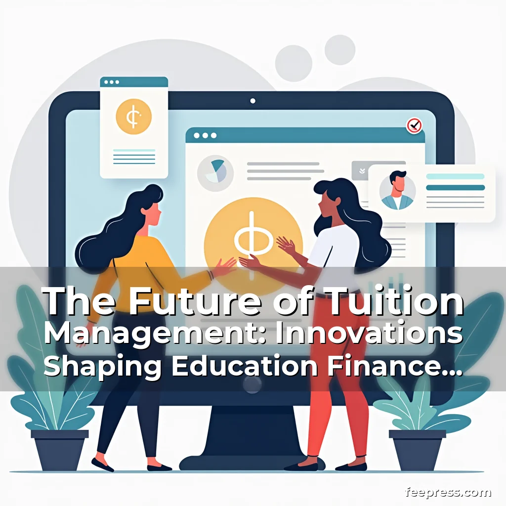 Artistic representation for The Future of Tuition Management: Innovations Shaping Education Finance Today