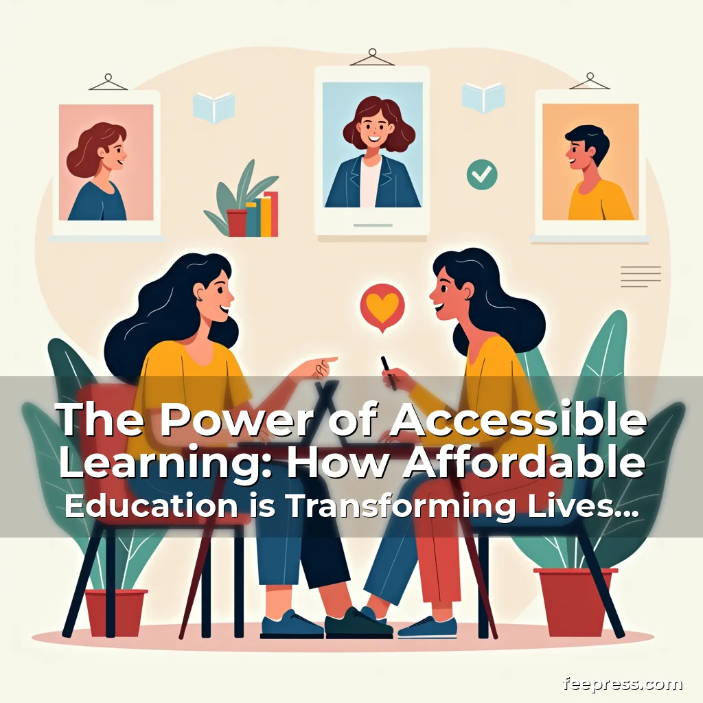Read more about the article The Power of Accessible Learning: How Affordable Education is Transforming Lives Worldwide
