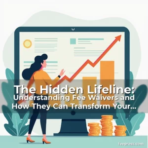 Read more about the article The Hidden Lifeline: Understanding Fee Waivers and How They Can Transform Your Financial Landscape