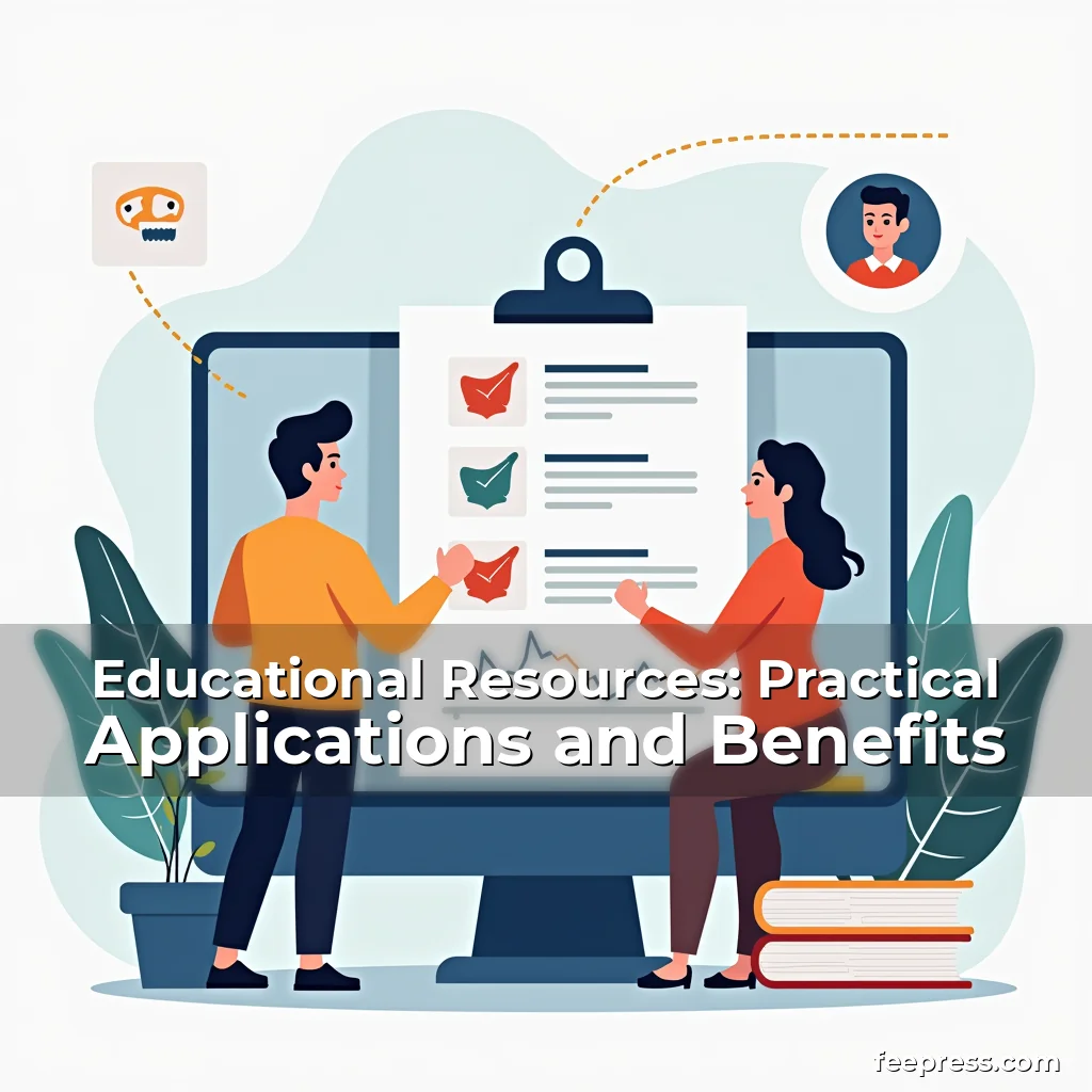 Artistic representation for Educational Resources: Practical Applications and Benefits
